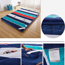 PLOLLD Tatami Materasso futon, Premium Hotel Soft Flanella coprimaterasso Pieghevole Roll Up Warm Materasso (Size : Twin-90×200cm)