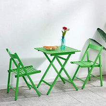 zvcv Sedia Pieghevole Sedia Pieghevole Sedia da Tavolo da Pranzo Sedia da Cucina Schienale Sedia da Campeggio per caffè all'aperto (Verde)