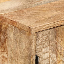 vidaXL Legno Massello di Mango Credenza 110x30x60 cm Madia Mobile Armadietto