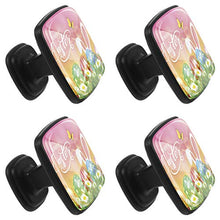 Buona Pasqua 4 PCS Pomelli per Porta, Pomolo per Mobile, Pomelli per Mobili con Viti, Maniglia per Armadietto, Pomelli per Porta, Pomelli per Cassetti per Porta, Armadio, Cassetto e Credenza