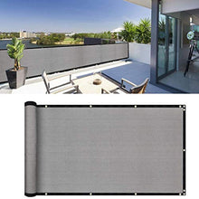 Lubudup Protezione Vista Balcone Copertura Balcone Protezione Vista Balcone Rivestimento Balcone Protezione Antivento Opaca, per Balcone, Esterno, Cortile Interno, Tetto 500 * 90 cm