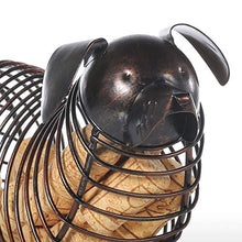 YSMLL Contenitore di Sughero del Vino del Ferro del Ferro dell'artigianato dell'animale dell'ornamento del Regalo della Decorazione della casa della Decorazione della Decorazione della casa