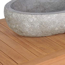 Mobile da bagno in legno di teak con finitura e corrimano per appendere asciugamani e vestiti, 74 x 45 x 75 cm
