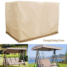 WINOMO Coperchio di Protezione per Altalena Sedia Resistente alla Polvere di Acqua per Altalena Protezione Aliante da Giardino Accessorio per Sedia Amaca per Negozio di Casa