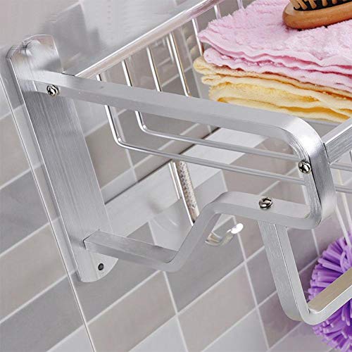 MJK Portasciugamani, ciondolo Hardware Parete Spazio bagno Alluminio s Portasciugamani Portasciugamani Portasciugamani Cestino in alluminio Porta asciugamani Porta asciugamani in carta Porta asciugam