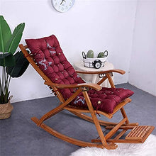 eewopjkj Cuscino per Lettino Supporto per Schienale Alto Addensare Cuscino per Sedia Relax Extra-Large Cuscino reclinabile Cuscini per Sedia a Dondolo Cuscini da Giardino-burdy-a 48x120cm