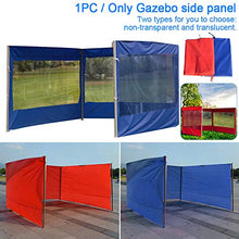 Pannelli laterali per gazebo da giardino, 3 m, completamente impermeabili, per esterni, campeggio, matrimoni, feste in giardino, anti-UV, in tessuto Oxford, copertura senza telaio
