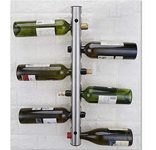 ZLJ Portabottiglie Portabottiglie per Vino Portabottiglie per Vino Portabottiglie Verticale a Parete Portabottiglie Tubolare 8 Fori 12 Fori