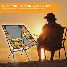 JUNC. Sedia da Campeggio Pieghevole Pieghevole Pieghevole Pesca Portatile All'aperto Picnic BBQ Sedile Resistenza a Compressione All'aperto Picnic Picnic Escursionismo Camping Gear