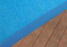 TYHZ Telo Ombra Blue 90% Shade Ploth Mesh Sun Block Net Mesh Shadese per Giardino Patio UV Resistente agli Occhielli Telo Parasole (Size : 3×5m)