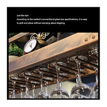 IAIZI Bar Cremagliera Bicchiere di Vino A Testa in Giù Cremagliera Bicchiere di Vino Appeso Cremagliera Calice Casa A Testa in Giù Appeso Portabicchieri Cremagliera Europea del Vino Creativo