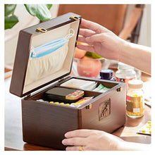 NYKK Portapillole Grande capacità Medicina Box, Portable Storage Box, Elemento della Finestra con Vassoio Staccabile, utilizzato for la Medicina Bagagli, Household Armadietti Farmacia