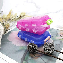 Muchengbao - Confezione da 2 portapillole portatile per 7 giorni settimanali da viaggio e pillole, dispenser per borsetta, scomparti per olio di pesce vitamina, contenitore per medicine