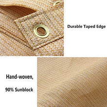 Rete parasole YXX Pannello di Protezione for Tende da Sole con Paralume al 90% for Patio, Tenda da Sole, Copertura for pergola, tettuccio - Retina Leggera Resistente ai Raggi UV con Occhielli