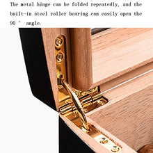 Cigar Humidor, Solido Legno di Cedro Humidor Box con Built-in Igrometro E Umidificatore Cigar Box Cigar Cabinet (330 * 230 * 100Mm)