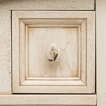 Shop Chic Base mobile bagno in legno patinato avorio shabby e lavabo in ceramica