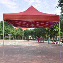 Gazebo di ricambio per gazebo, copertura impermeabile per gazebo, copertura superiore di ricambio per cortile, giardino, cortile, cortile, giardino, cortile esterno Rosso