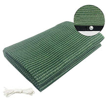 Telo Ombreggiante, 50% -70% Paralume in stoffa ombreggiata con passacavi - Vela for tenda da sole a rete solare Sunblock - Copertura in rete resistente ai raggi UV for fiori, piante, prato da giardino