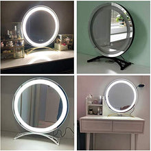 JXING Specchio di Vanità, Specchio da Bagno, Grande Specchio da Trucco da Tavolo per toeletta, Adatto per Bagno, Camera da Letto, Balcone