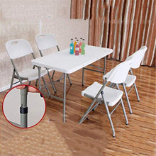 Tavolo da picnic all'aperto Pieghevole Picnic Picnic Table Altezza regolabile Home Tavolo da pranzo Piccolo tavolo da campeggio Tavolo da pranzo leggero portatile da pranzo portatile Bbq Party Table