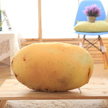 Good01 Creative Plush Toy Simulazione Posteriore Cuscino 50,8 cm Sedia da Ufficio Divano Cuscino Verdure, Potato, 1