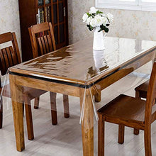 seveni Trasparente Tovaglia Nessun Odore di Plastica Tovaglia Impermeabile Rettangolo Scrivania Tavolino da caffè Tavolo da Pranzo Disponibile 0.25mm(120x180cm/47.24x70.87in)