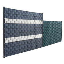 Thermoplast® Strisce protettive per recinzioni per giardino, terrazza, balcone, in polipropilene PP resistente ai raggi UV, 9,5 cm x 52 m = 4,94 m², grigio (RAL 7040)
