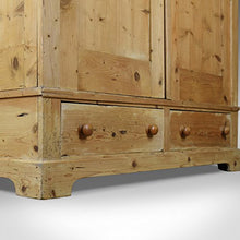 London Fine Antiquariato antico armadio francese, pino Compactum credenza, circa 1900