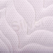 Materasso a molle insacchettate indipendenti, 7 zone differenziate, sfoderabile, con ioni d'argento - mod. Rita - 80 x 190 cm (singolo)
