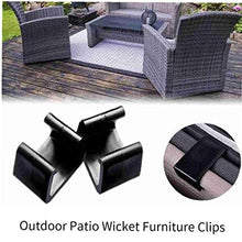 NaisiCore Clip Couch Sofa Connect Clamps 6 Centimetri Mobili di plastica della Clip Usato per Il Giardino terrazze Decorazione Domestica 10PCS