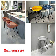 Sgabelli da Bar Nordico,seggiola da Bar,Sedia da Bar,Sgabello in Ferro Battuto,Minimalista Moderno,Sedia Casual in Metallo,Bancone, Cucina, Mobili per La Casa, Nero