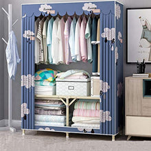 Rollsnownow - Organizer per armadio, camera da letto, in tessuto non tessuto, dimensioni: 95 x 45 x 160 cm