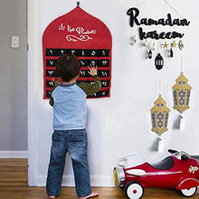 Calendario Hanging Bag, Ramadan Calendar Eid Mubarak Hanging Countdown Calendar Calendario dell'Avvento 2021 Regali Eid Decorazione Ramadan