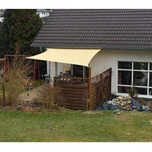 2.5x2.5m Quadrata Tende Da Sole, Vela Ombreggiante Impermeabile Anti-Uv, Perfetto Per Per Esterno Giardino Balcone Terrazza Piscina