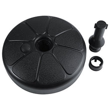 YINUODAY Base per Ombrellone Portatile Supporto per Ombrellone da 15 Pollici Base da Esterno per Portaombrelli da Terra per Ombrellone con Ancoraggio di Terra per Ombrellone per Ombrellone da Esterno