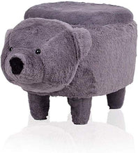 ASDFGHJKL Stowable Divano A Panca Cambiare Le Scarpe Sgabello, Bambini in Legno Massello Panca Peluche Divano A Panca Morbida Flessibile Resistente allo Sporco