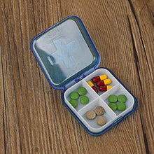 BIGBOBA.Portapillole con 4 Griglie - Pillole Contenitore Porta Pastiglie Pillole Organizzatore - per Pillole Vitamine 2