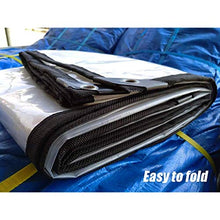 MTYLX Outdoor Multifunzionale Incatramata, Ultraleggero Cancella Antipioggia con Occhielli, Isolamento Impianto Fogli, Plastica Tenda Impermeabile Capannone Panno,a,4Mx6M