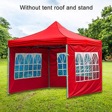 Gazebo laterale trasparente telo tenda da giardino all'aperto tessuto Oxford impermeabile e impermeabile