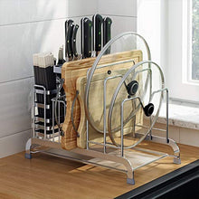 LYM &ripiano di stoccaggio Mensole della Cucina, Multifunzione Domestica Pot Shelf da Terra Chopper condimento Rack di stoccaggio Scaffale Scaffale di Finitura