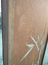 Zen Man 031344-3 - Paravento da Giardino in Metallo ruggine, 50 x 125 cm