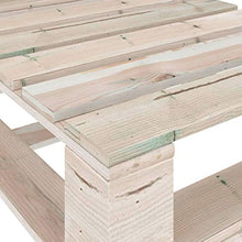 SKM Set Divani da Giardino su Pallet 7 pz in Legno di Pino (143.36kg)