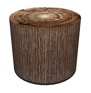 Bertoni - Pouf da giardino per sedersi puffer pouf rotondo ottomano mobili da giardino (KEMPAS)