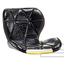 Sgabello da bar, seggiolone regolabile da 60 cm a 80 cm, poltrona girevole a 360 °, aspetto in finta pelle di coccodrillo, con poggiapiedi/bianca / 60cm / 80cm