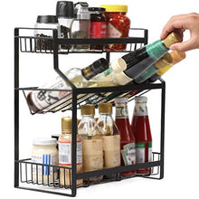 &ripiano di stoccaggio Mensole della cucina, multifunzione domestica condimento rack di stoccaggio Scaffale Scaffale di finitura