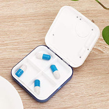 Bicaquu Scatola per Pillole, con Sveglia con Timer Scatola per medicinali di Alta qualità, paziente per Anziani a casa all'aperto