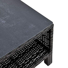 Tavolino Quadrato per Gli Angoli del Salotto - Tavolo Contenitore Refi/Antracite