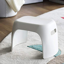 LZL Sgabello WC Addensare Piccola Panca Poggiapiedi Toilette Bagno Antiscivolo Aumentato WC Sgabelli Bassi Vasino Tozzo (Color : White, Dimensione : Conventional)
