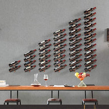FWZJ Wine Lovers/Wall Mounted Wine Rack, Wall Mount Wine Bottle Storage Rack, Cork Storage Store Red, White, Champagne, Home & Kitchen Décor Storage Rack Display