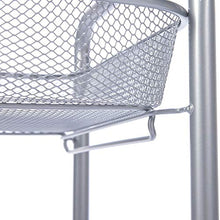 &ripiano di stoccaggio Rack Storage Cucina, delle famiglie multifunzione mobile con ruota a 3 strati da terra Magazzinaggio Scaffale di finitura